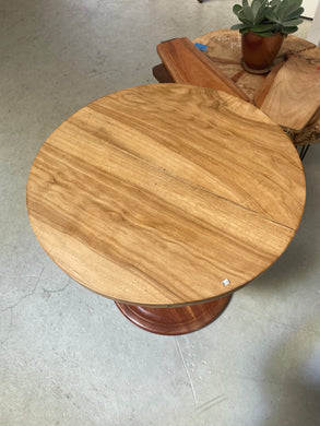 Camphor and Bloodwood Round Table Small