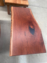 Load image into Gallery viewer, Red Gum and Resin Coffee Table