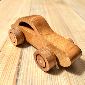 110mm Handmade Timber 'Racecar'