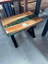Load image into Gallery viewer, Bullet Resin River coffee/side table (Varnished)