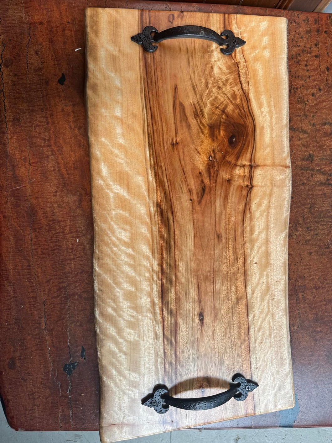 Camphor Serving Tray with handles