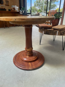 Camphor and Bloodwood Round Table Small