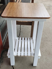 Load image into Gallery viewer, 600mm Island bench with shelf wooden recycled