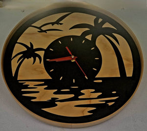 Medium custom clock OR custom text design your sign