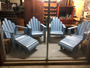 Adirondack chairs wooden recycled