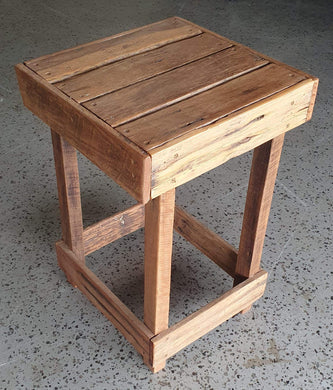 440mm bar stool standard wooden recycled
