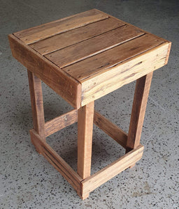 440mm bar stool standard wooden recycled