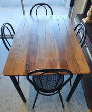 Load image into Gallery viewer, Table and 4 chair set (Varnished)